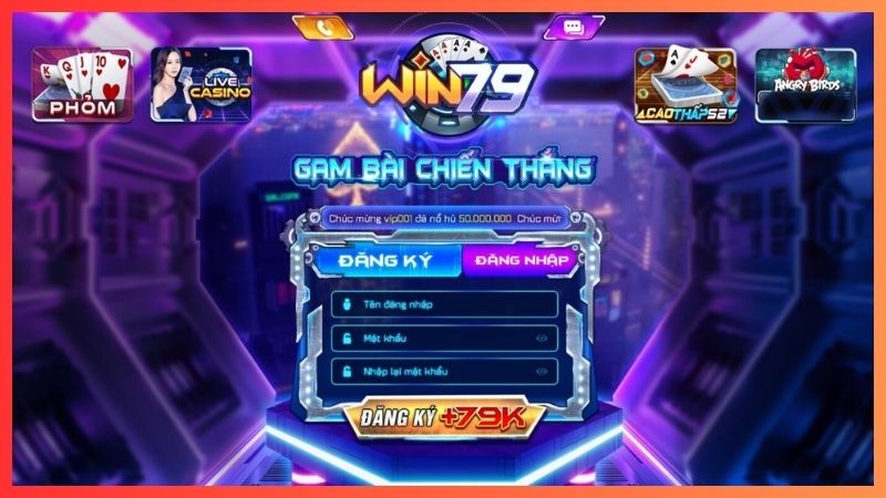 Hướng dẫn đăng ký Win79 Club